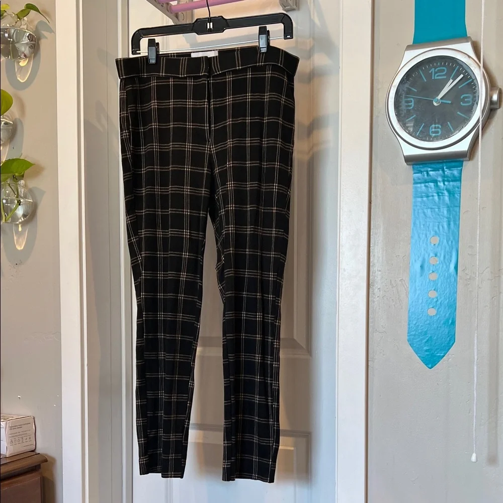 Nordstrom Rack Black Plaid Pants - Picture 2 of 7